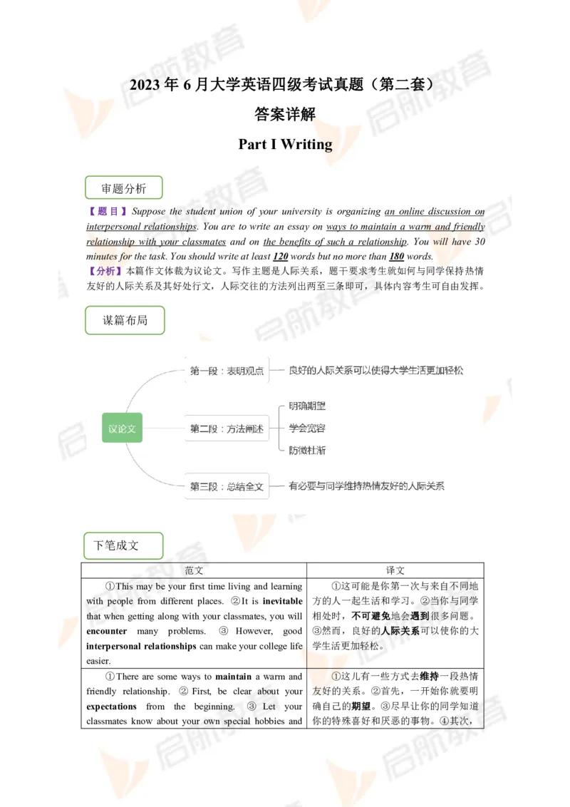 2023.6四级第二套解析_2025刘晓燕四六级_❤️2025年6月四六级新_2025年06月4级VIP全程（自动更新，与分享时间无关）_2025年06月4级VIP全程（自动更新，与分享时间无关）_01.电子讲义