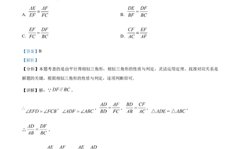 2026上海普陀初三一模数学试题（解析版）_0122026上海中考一模二模真题试卷_2026年上海一模_上海1500初中高中试卷_普陀区