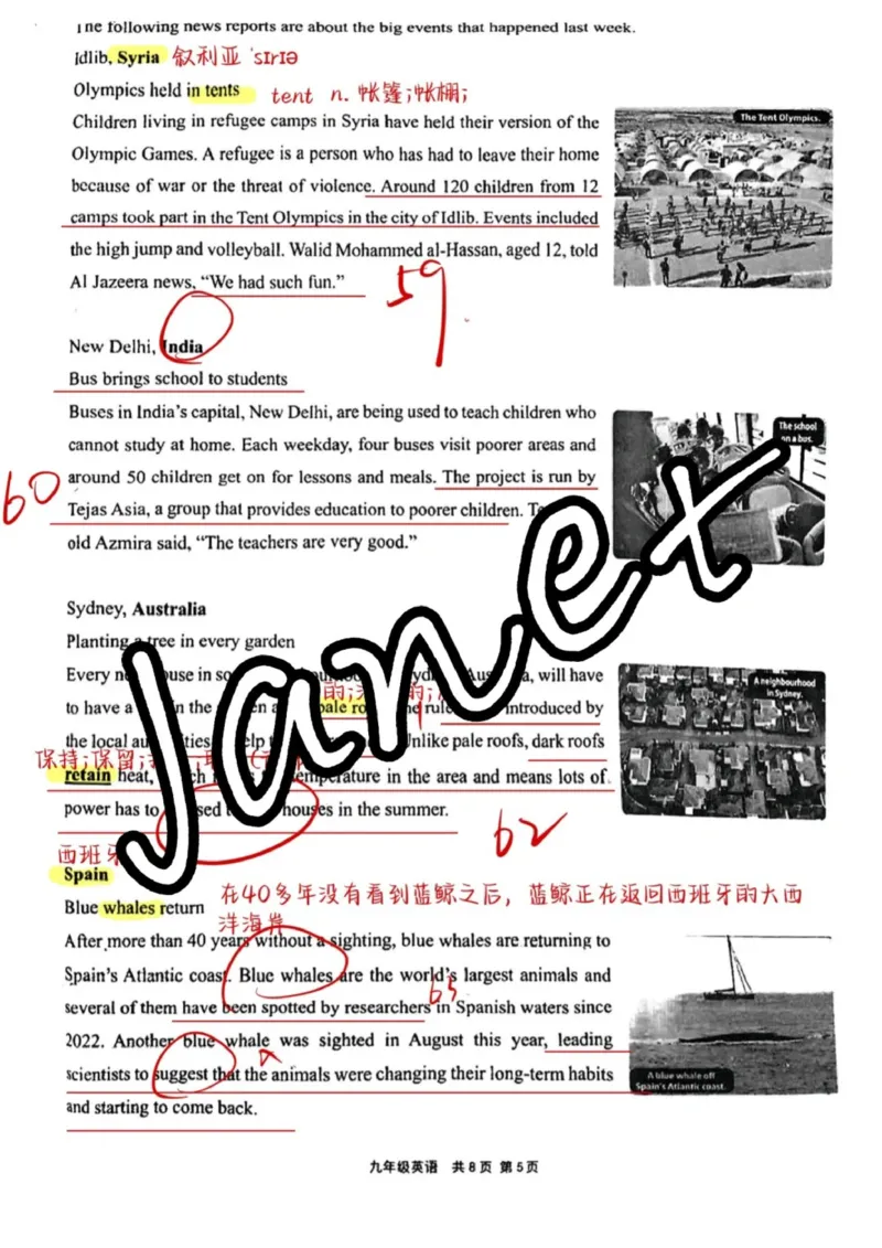 2025崇明一模英语答案及解析_0122026上海中考一模二模真题试卷_2025-2012年_6.2025年上海一模_答案2025上海初三一模（部分道法答案更新中）_崇明（语数英+物化跨学科）