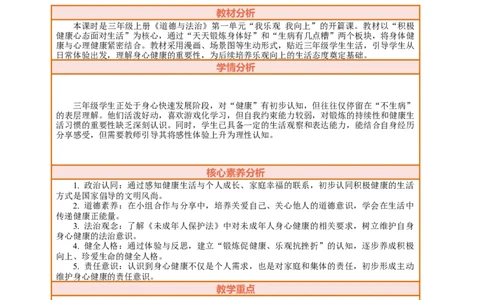 1.1《身心健康很重要&mdash;&mdash;天天锻炼身体好》教案设计(1)_26新二年级道法下册（统编版）_版本一_部编版道德与法治2下_2026春新版_第三套-wu_01课件+教案+习题第1套