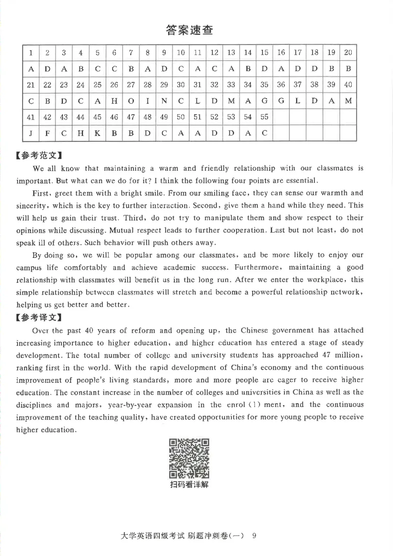 就这样过四级刷题冲刺卷_2025刘晓燕四六级_2025年12月刘晓燕四级全程班_2025年12月刘晓燕四级全程班_00讲义资料_（就这样过英语四级真题+模拟）电子讲义