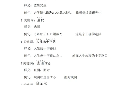203考研日语--常用词汇库学校教育类（OCR）_203考研（日语）历年真题资料_203日语-复习资料_05-203考研日语作文_203考研日语-作文常用单词分类