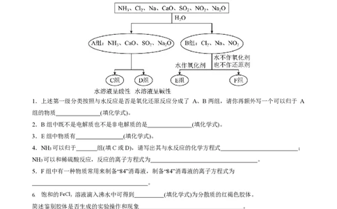 上海市位育中学2022---2023学年高一上学期期末考试化学试卷_0122026上海中考一模二模真题试卷_2026年上海一模_上海1500初中高中试卷_高中_高一_上学期_3：期末