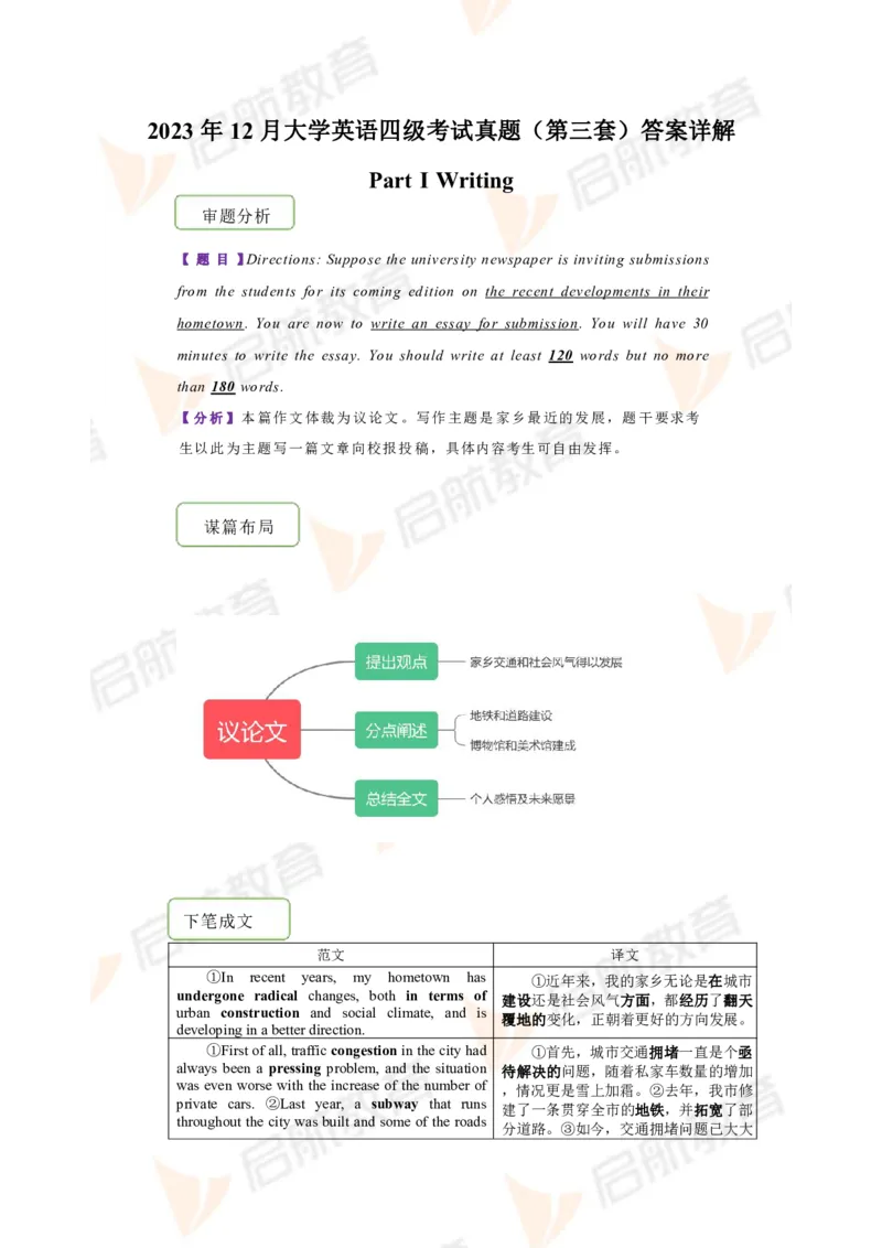 2023.12四级第三套解析_2025刘晓燕四六级_❤️2025年6月四六级新_2025年06月4级VIP全程（自动更新，与分享时间无关）_2025年06月4级VIP全程（自动更新，与分享时间无关）_01.电子讲义