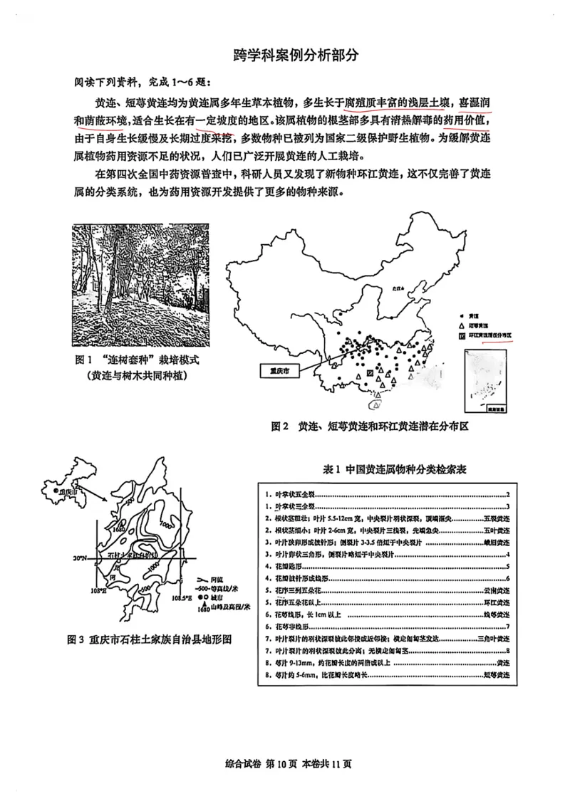 2026上海普陀初三一模跨学科试卷（手写答案）_0122026上海中考一模二模真题试卷_2026年上海一模_上海1500初中高中试卷_普陀区