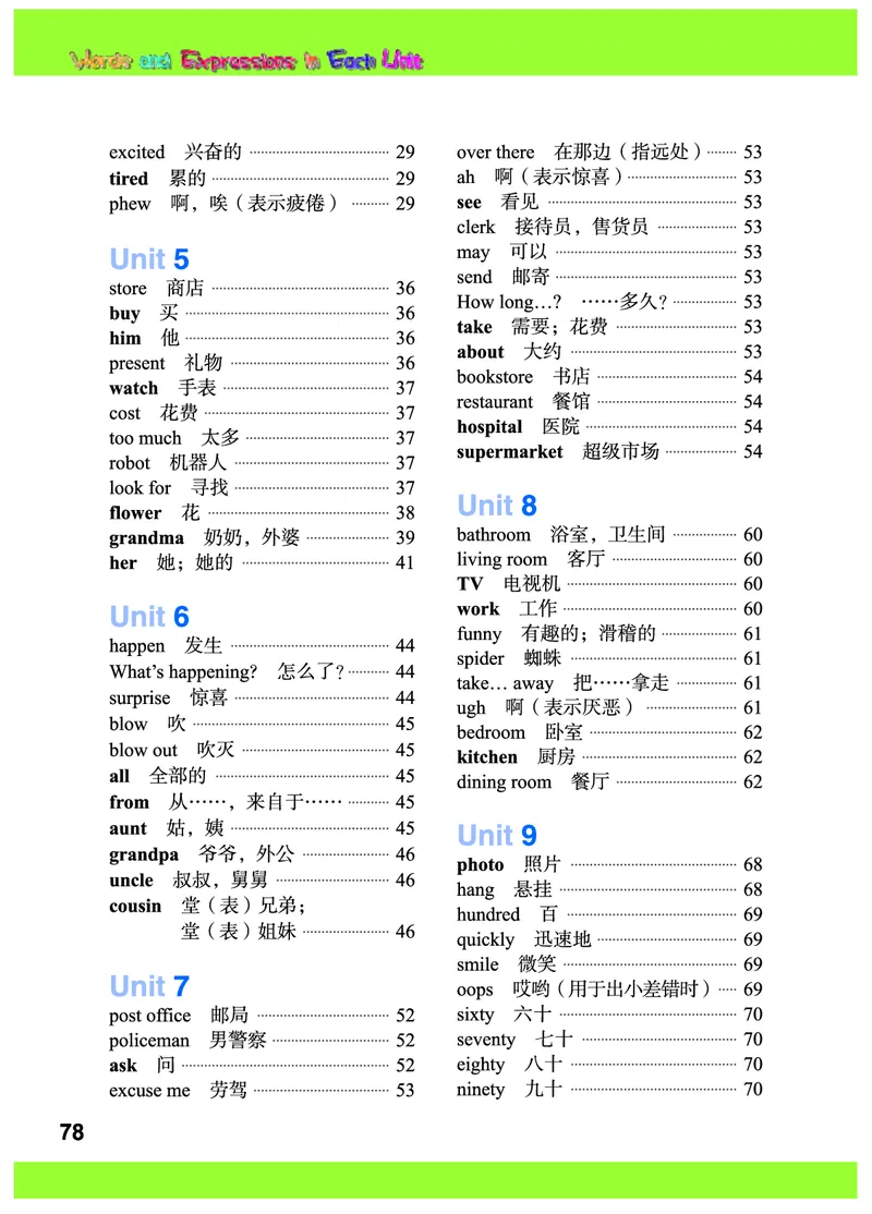 义务教育教科书&middot;英语（三年级起点）四年级下册_电子课本_小学电子课本_03英语_教科版（EEC学院）