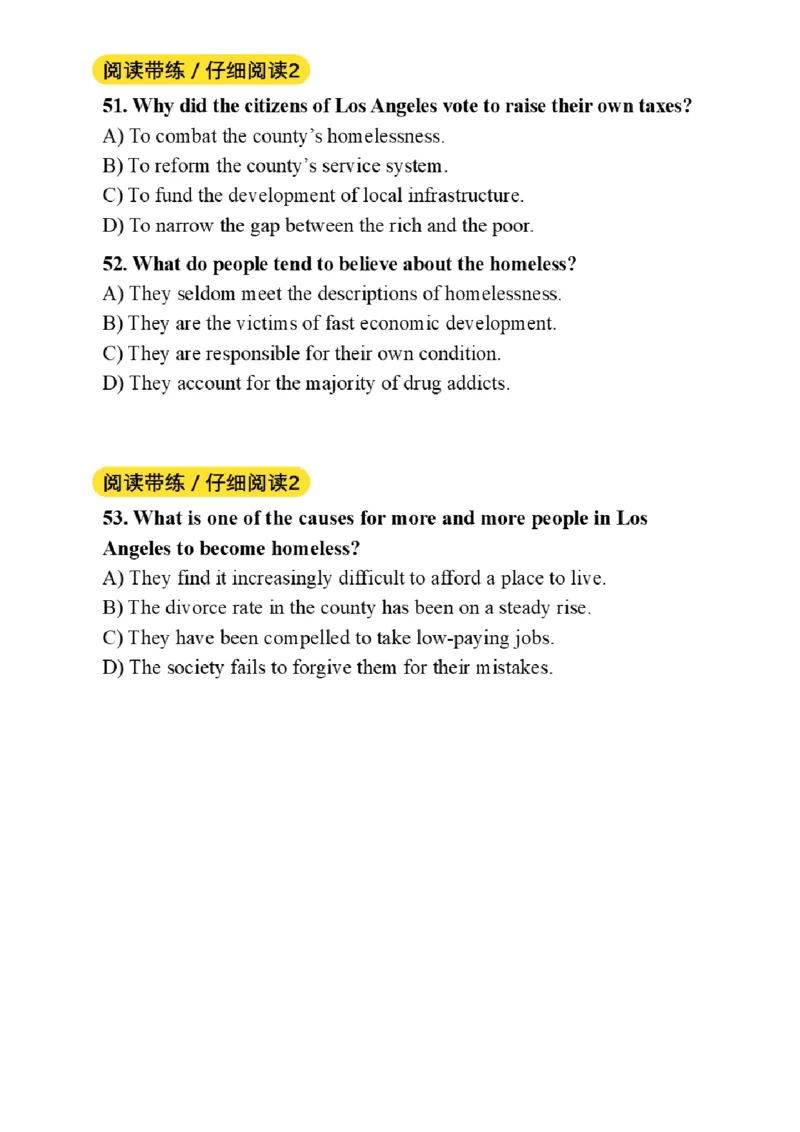 01.阅读带练1（23年6月第1套）_2025刘晓燕四六级_其他机构_0、2025年12月四级_01.启航四级全程班马天艺_04.真题带练_02.阅读