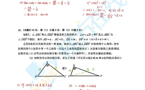 2025届金山区初三一模数学试卷(答案)_0122026上海中考一模二模真题试卷_2025-2012年_6.2025年上海一模_分科目整理（试卷及答案）英语听力音频在这里_数学_答案
