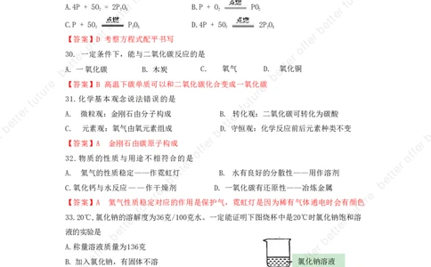 2025届嘉定中考化学一模点评及解析_0122026上海中考一模二模真题试卷_2025-2012年_6.2025年上海一模_分科目整理（试卷及答案）英语听力音频在这里_化学_答案