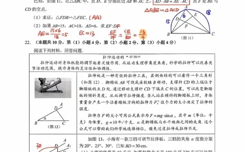 2026上海浦东新区初三一模数学试卷（手写答案）_0122026上海中考一模二模真题试卷_2026年上海一模_上海1500初中高中试卷_浦东新区