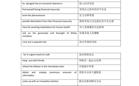 2023届上海市高考英语一模阅读短语汇编讲义_0122026上海中考一模二模真题试卷_2026年上海一模_上海1500初中高中试卷_高中_高三_模拟卷_英语