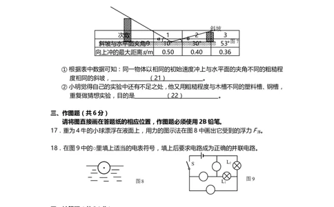 上海市松江区2014届九年级上学期期末(一模）质量调研物理试题及答案（word版）_0122026上海中考一模二模真题试卷_2025-2012年_4.上海中考物理一模二模（14-24）_一模