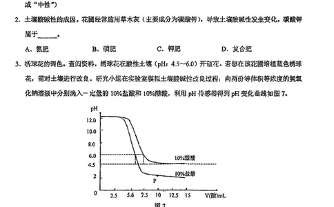 2026上海浦东新初三一模化学试卷（原卷）_0122026上海中考一模二模真题试卷_2026年上海一模_上海1500初中高中试卷_浦东新区