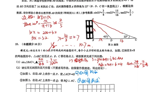 2026上海杨浦初三一模数学真题卷_0122026上海中考一模二模真题试卷_2026年上海一模_上海1500初中高中试卷_杨浦区