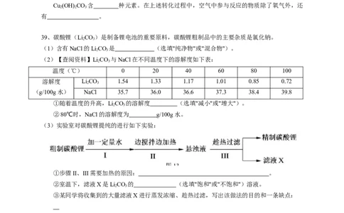 2024年上海中考化学试卷（空白卷）_0122026上海中考一模二模真题试卷_2026年上海一模_上海1500初中高中试卷_初中_上海市历年中考真题_上海市历年中考真题_化学历年中考真题