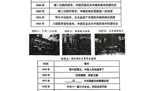 上海市民办浦东交中初级中学2022-2023学年八年级下学期期末考试历史试题_0122026上海中考一模二模真题试卷_2026年上海一模_上海1500初中高中试卷_初中_八年级_下学期_3：期末