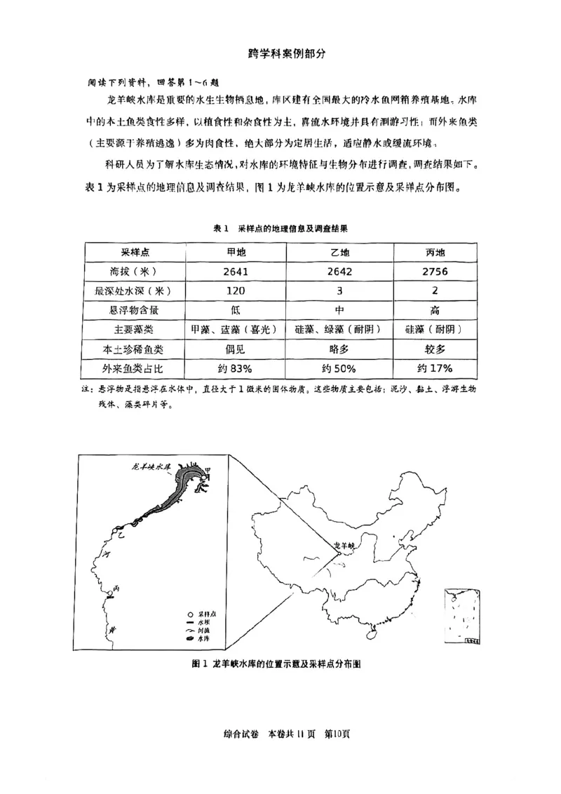 2026届普陀区初三二模综合试卷（跨学科部分）_0122026上海中考一模二模真题试卷_2026上海二模更新中1_普陀