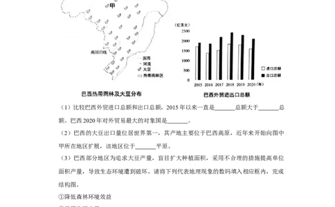 2021年上海市中考地理真题（空白卷）_0122026上海中考一模二模真题试卷_2026年上海一模_上海1500初中高中试卷_初中_上海市历年中考真题_上海市历年中考真题_地理历年中考真题