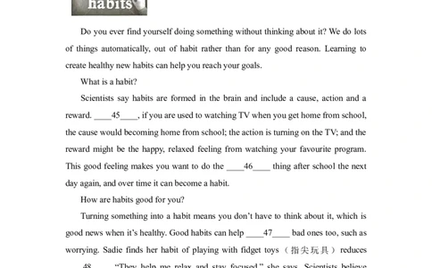 专题06完形填空-学易金卷：2023年中考英语一模试题分项汇编（上海专用）（原卷版）_0122026上海中考一模二模真题试卷_2025-2012年_3.上海中考英语一模二模（12-24）_一模