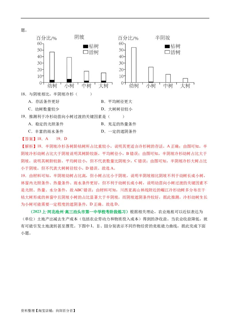 专题02选择题的类型及解题技巧（解析版）_新高考复习资料_2024年新高考复习资料_二轮复习资料_2024年高考地理二轮热点题型归纳与变式演练（新高考通用）_教师版（含答案解析）