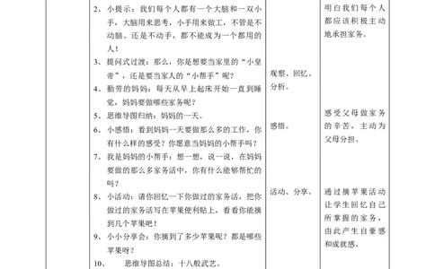 12干点家务活第一课时教案_26新一年级道法下册（统编版）_老课标资料_2、教学教案部编一下道法_教案1