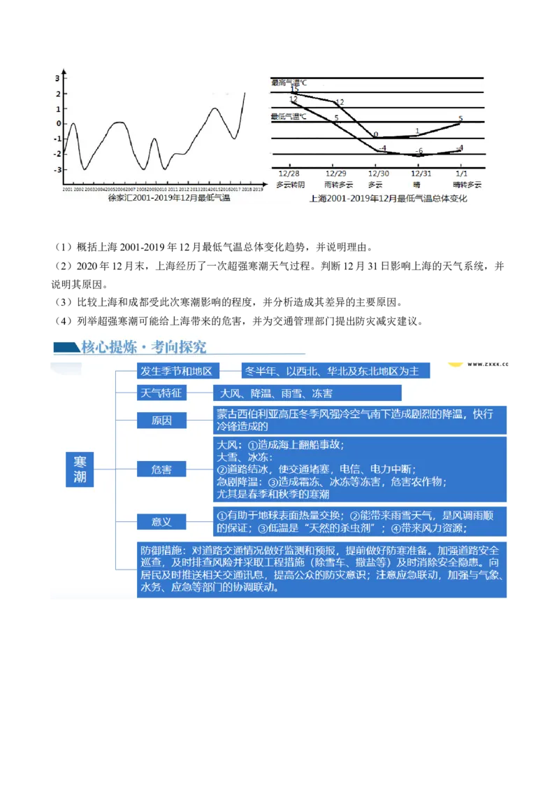 专题07自然灾害（讲义）（原卷版）_新高考复习资料_2024年新高考复习资料_二轮复习资料_2024年高考地理二轮复习讲练测（新教材新高考）_配套讲义