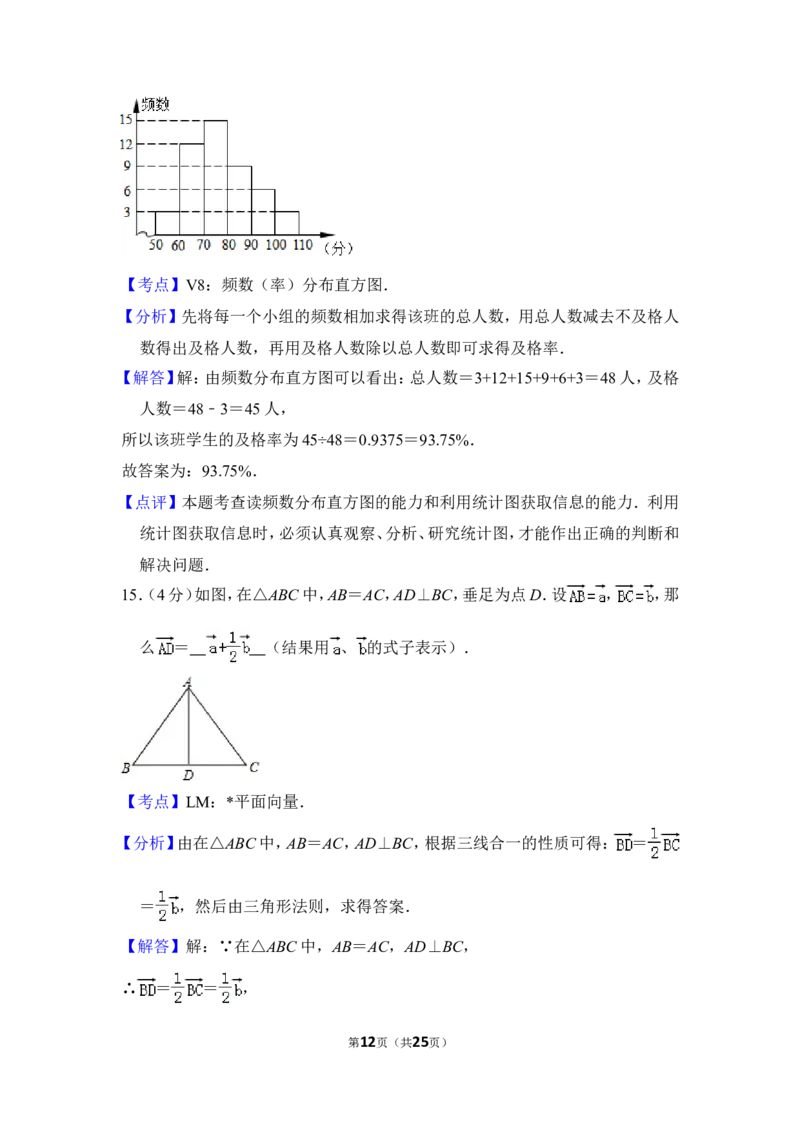 （赠送）2013年上海市闵行区中考数学三模试卷_0122026上海中考一模二模真题试卷_2025-2012年_2.上海中考数学一模二模（12-24）_一模_2013年上海市中考数学一模试卷（12份）