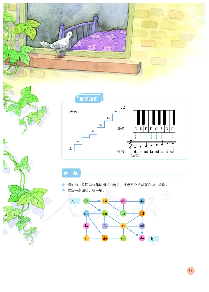 义务教育教科书&middot;音乐（五线谱）三年级上册_电子课本_小学电子课本_06音乐_人教版（五线普）