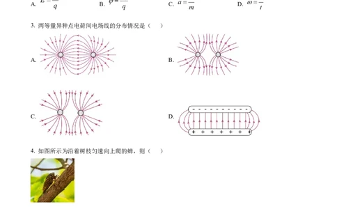 精品解析：2023届上海市黄浦区高三上学期综合练习（一模）物理试题（原卷版）_0122026上海中考一模二模真题试卷_2026年上海一模_上海1500初中高中试卷_高中_高三_模拟卷_物理