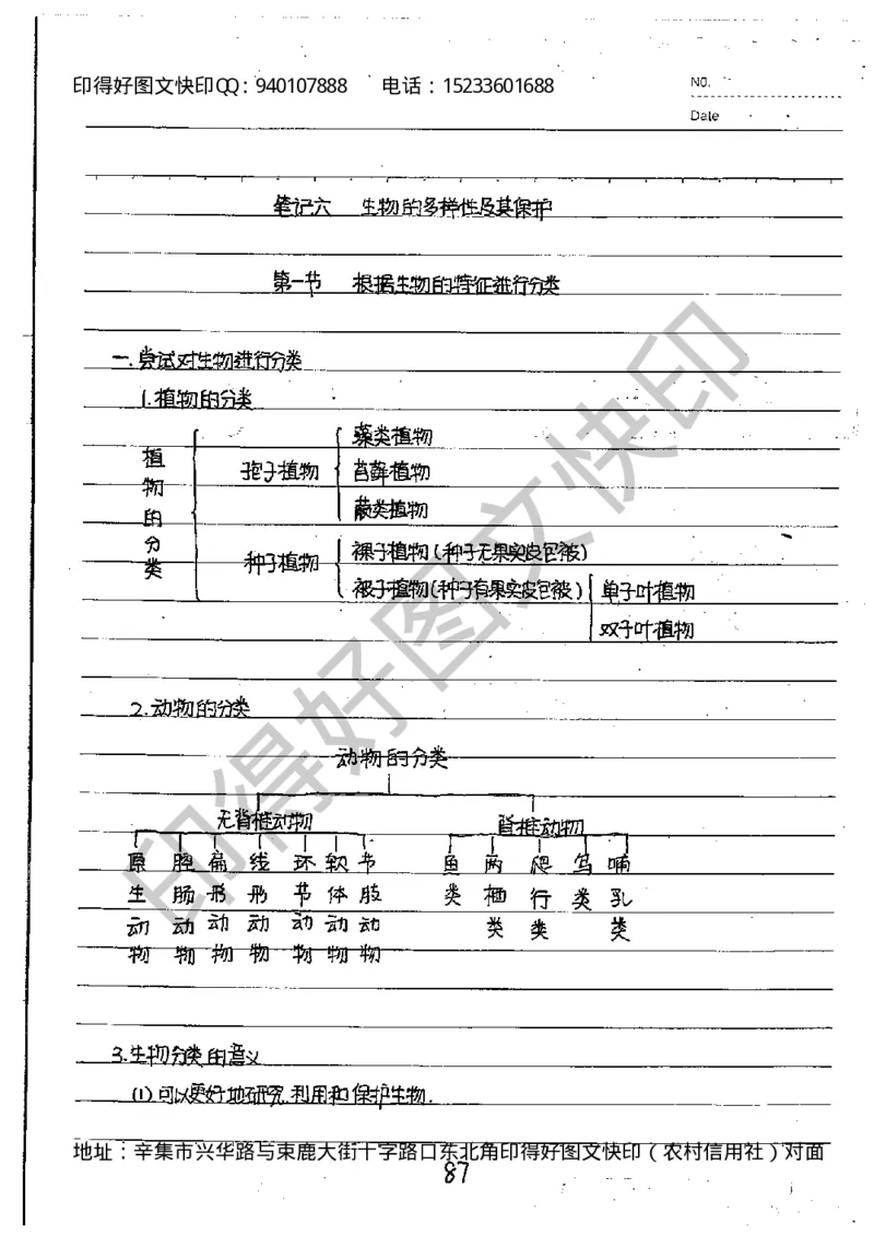 中考状元笔记生物_初中资料