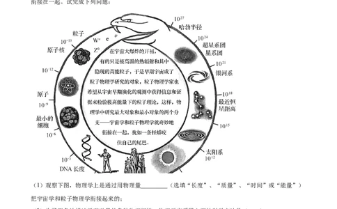 精品解析：2024年上海市崇明区中考二模物理试题（原卷版）_0122026上海中考一模二模真题试卷_2025-2012年_4.上海中考物理一模二模（14-24）_二模