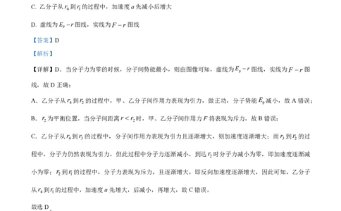 精品解析：上海市复旦大学附属中学2022-2023学年高二下学期期末等级性考试物理试题（解析版）_0122026上海中考一模二模真题试卷_2026年上海一模_上海1500初中高中试卷_高中_高二_下学期