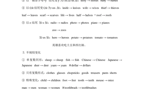 中考英语语法专项复习：词类_最新人教版英语八年级上册_老版（含有参考价值）_09.班主任+教师常用工作资料包易提分旗舰店_中考指导