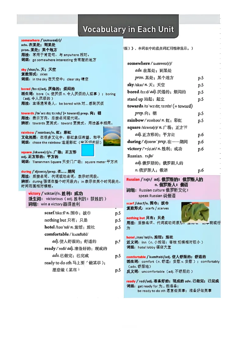 八上Unit1单词批注_最新人教版英语八年级上册_新版_初中英语8上新更新第三套可选择_09单词批注