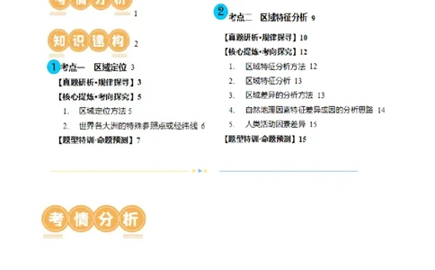 专题01区域定位与区域特征（讲义）（解析版）_新高考复习资料_2024年新高考复习资料_二轮复习资料_2024年高考地理二轮复习讲练测（新教材新高考）_配套讲义_教师版（含答案解析）
