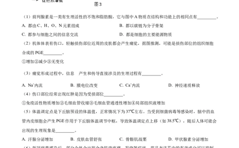 精品解析：2023届上海市宝山区高三一模生物试题（原卷版）_0122026上海中考一模二模真题试卷_2026年上海一模_上海1500初中高中试卷_高中_高三_模拟卷_生物