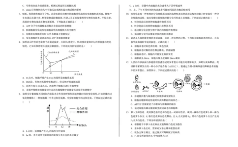 安徽省A10联盟2024-2025学年高一下学期3月阶段考生物试卷（含解析）_2025年04月试卷_0405安徽省A10联盟2024-2025学年高一下学期3月阶段考试