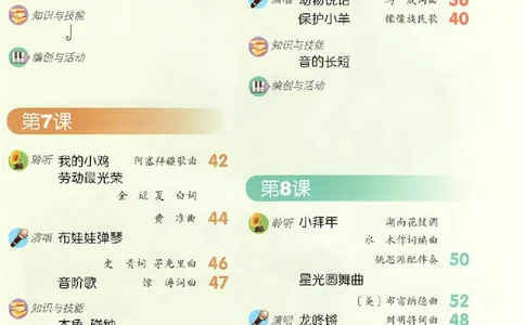 义务教育教科书&middot;音乐一年级上册_电子课本_小学电子课本_06音乐_人音版（主编：敬谱）