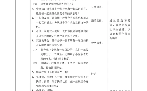 13我想和你们一起玩第一课时教案_26新一年级道法下册（统编版）_老课标资料_2、教学教案部编一下道法_教案1
