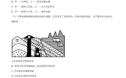 精品解析：上海交通大学附属中学2022-2023学年高一下学期期末地理试题（解析版）_0122026上海中考一模二模真题试卷_2026年上海一模_上海1500初中高中试卷_高中_高一_下学期_3：期末