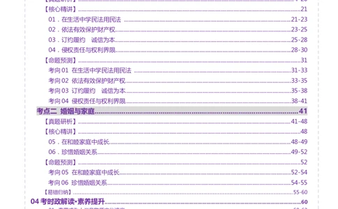 专题13民事权利义务家庭婚姻（讲义）（解析版）_42025年新高考资料_二轮复习_上好课2025年高考政治二轮复习讲练测（新高考通用）338376762