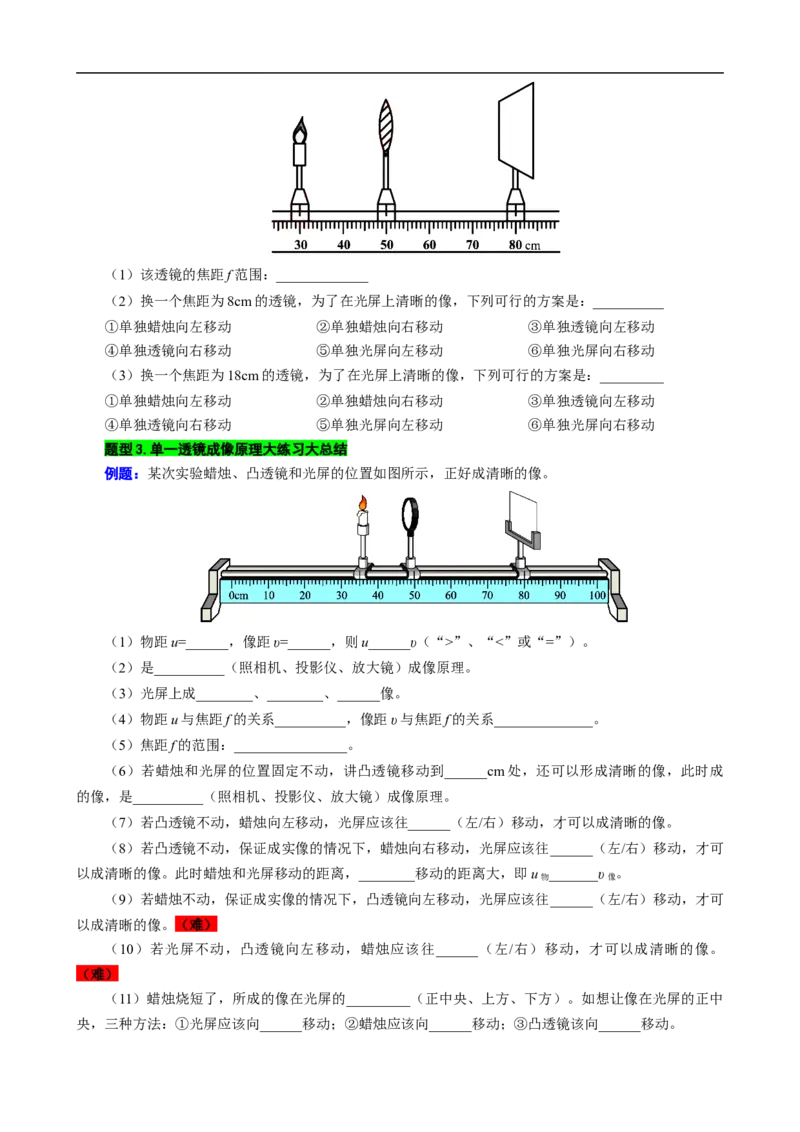 《凸透镜成像规律重难点大总结》_8、物理总复习_8.中考物理总复习_2024年中考复习资料_专项复习资料_2024年中考物理复习_❤更新专项复习