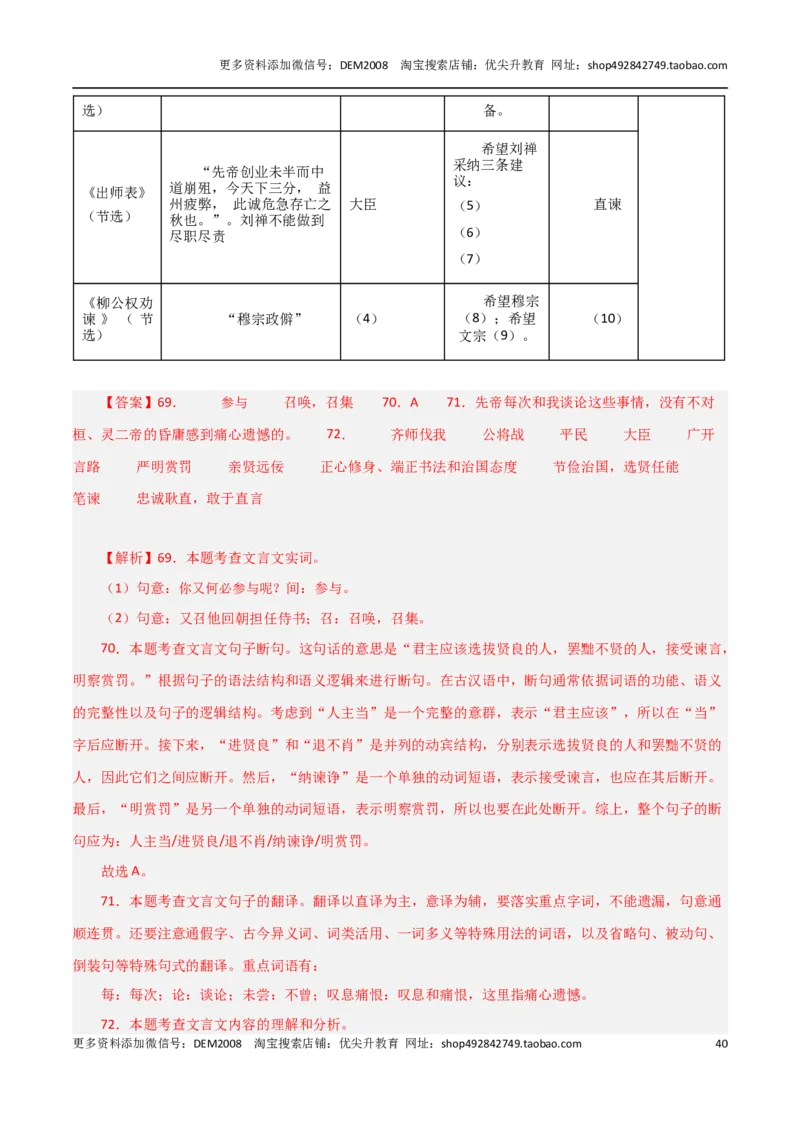 专题02文言文阅读（三种题型20组）110题-两年（2023-2024）中考二模试题汇编（上海专用）（解析版）_0122026上海中考一模二模真题试卷_2025-2012年_1.上海中考语文一模二模（14-24）_二模