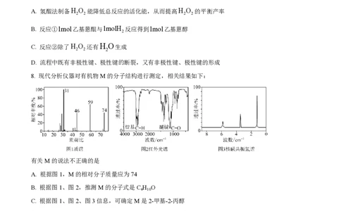精品解析：上海市华东师范大学第二附属中学2022-2023学年高二下学期期中考试化学试题（原卷版）_0122026上海中考一模二模真题试卷_2026年上海一模_上海1500初中高中试卷_高中_高二