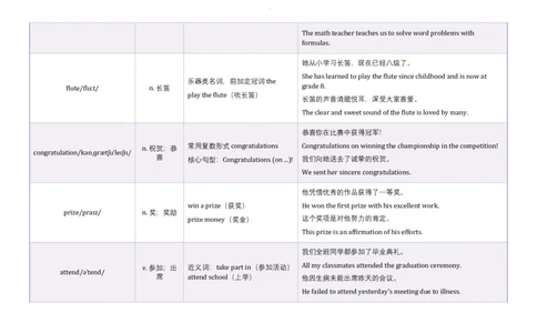 Unit3SameorDifferent语境学单词2025-2026学年人教版（2024）八年级英语上册_最新人教版英语八年级上册_新版_初中英语8上新更新第三套可选择_19语境学单词