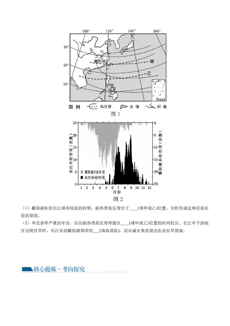 专题03微专题云雾雪、副高、特殊天气系统和现象（讲义）（原卷版）_新高考复习资料_2024年新高考复习资料_二轮复习资料_2024年高考地理二轮复习讲练测（新教材新高考）_配套讲义