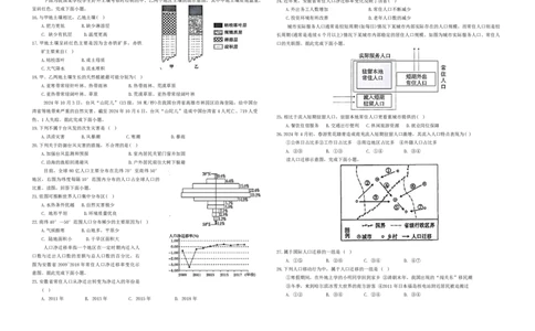 地理试题_2025年03月试卷_0321四川省南充市高级中学2024-2025学年高一下学期3月月考试题_四川省南充市高级中学2024-2025学年高一下学期3月月考试题地理PDF版含答案（可编辑）