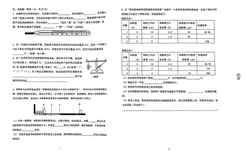 上海民办兰生复旦中学2020-2021学年下学期八年级物理期中试卷_0122026上海中考一模二模真题试卷_2026年上海一模_上海1500初中高中试卷_初中_八年级_下学期_2：期中