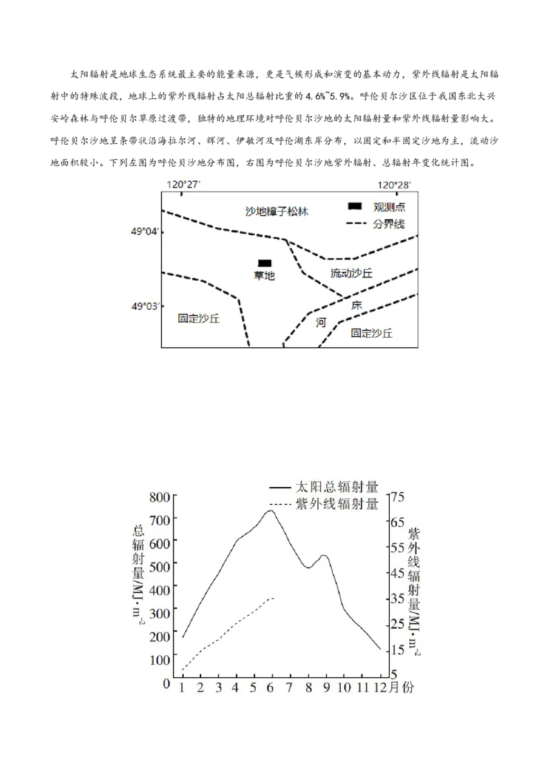 专题03地球的宇宙环境（精选练习）-备战2022年高考地理一轮复习考点帮（新高考专用）（原卷版）_新高考复习资料_2022年新高考复习资料