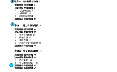 专题05地质运动规律（讲义）（原卷版）_新高考复习资料_2024年新高考复习资料_二轮复习资料_2024年高考地理二轮复习讲练测（新教材新高考）_配套讲义